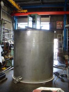 ステンレス製のタンクの製缶・溶接・修理