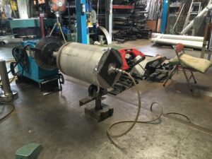 ステンレス製缶品の裏波溶接