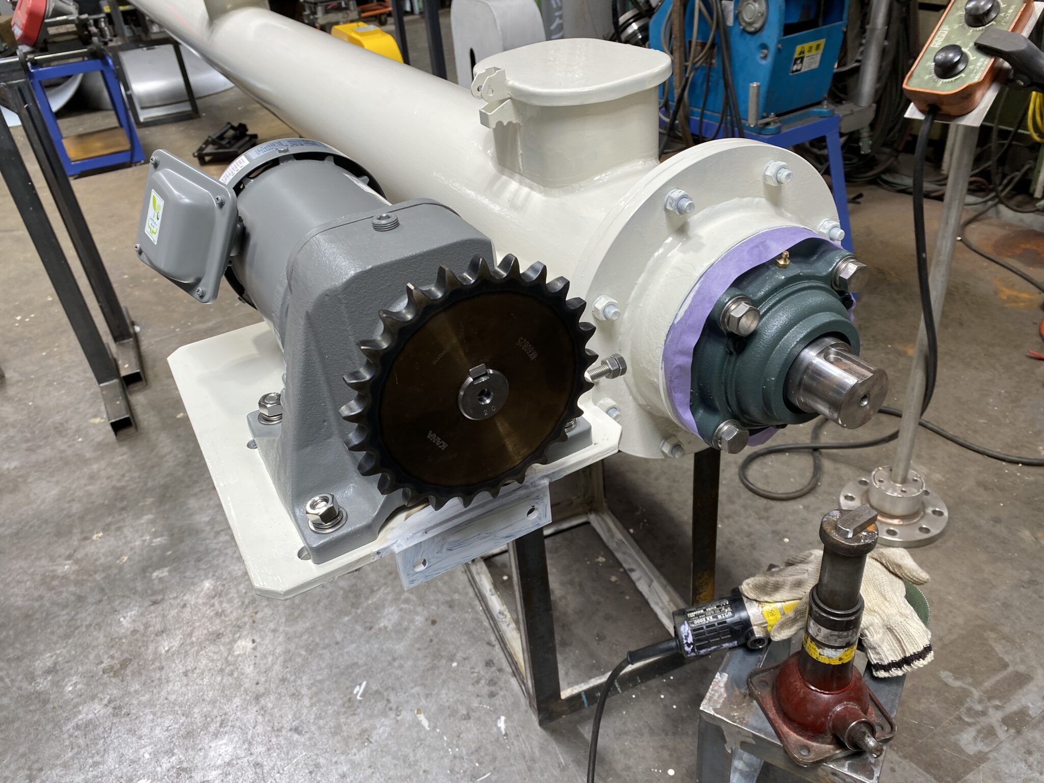 スクリューコンベアのスプロケットホイール ケイ・エイチ工業株式会社